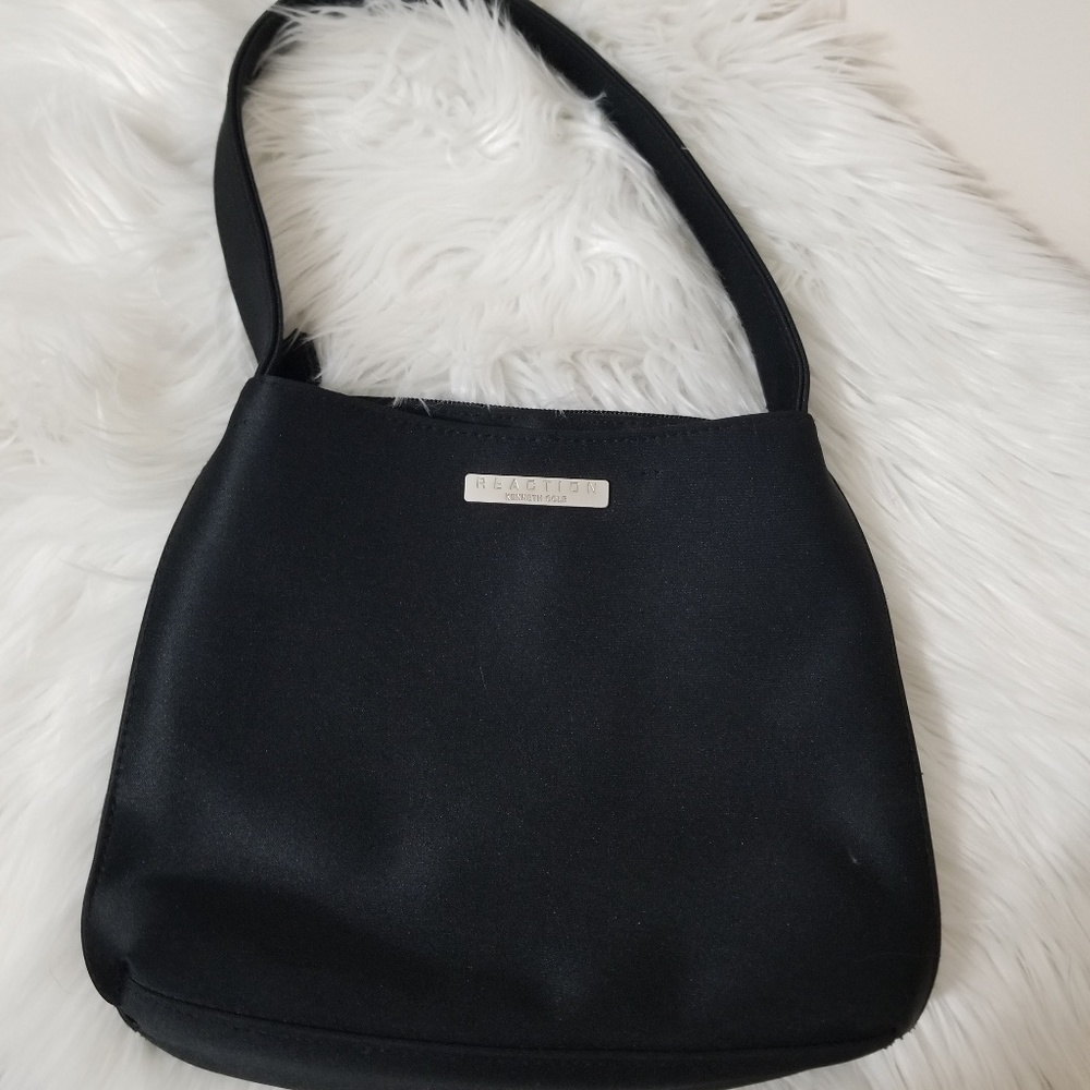 KENNETH COLE - black evening bag